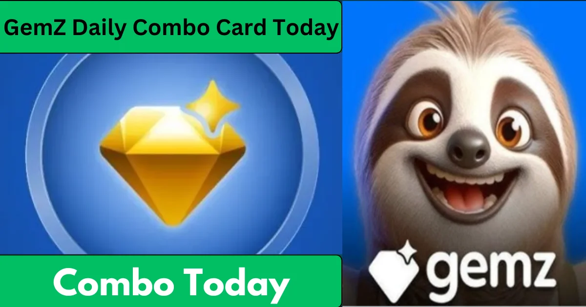 GemZ Daily Combo Card Today