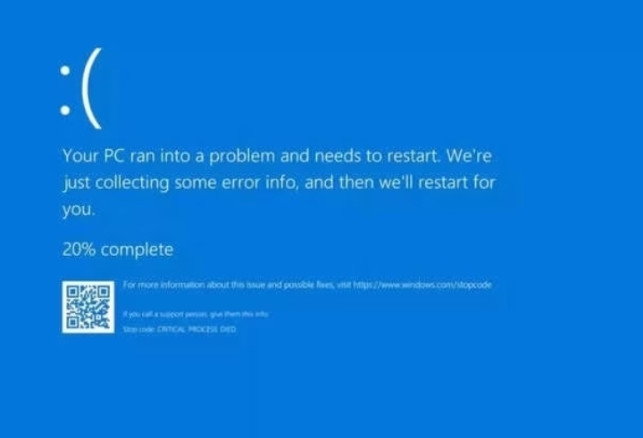 windows blue screen error