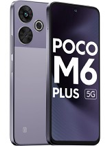 POCO M6 Plus cell phone with a camera